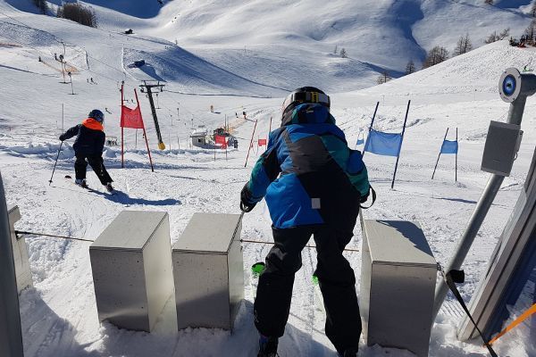 Er zijn twee permanente slalompistes in skigebied Zauchensee.
