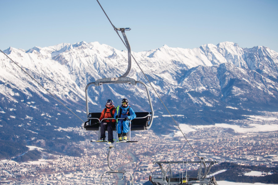 Innsbruck wintersport 3 generaties