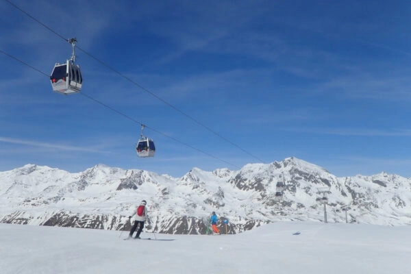 Gurgl is een typische Ski In Ski Out bestemming