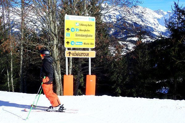 Route Maria Alm Muhlbach skironde