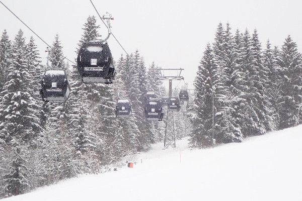 Sneeuw in Flachau