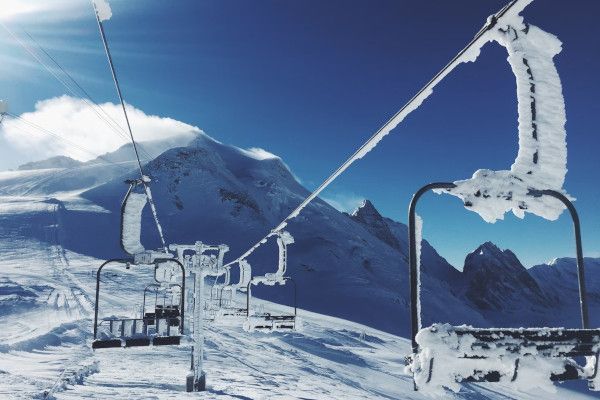 Perfecte sneeuwcondities in het meest sneeuwzekere skigebied van Frankrijk: Tignes. 