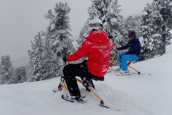 snowbiken in Pitztal