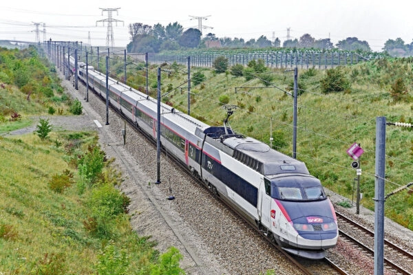 TGV trein naar Frankrijk