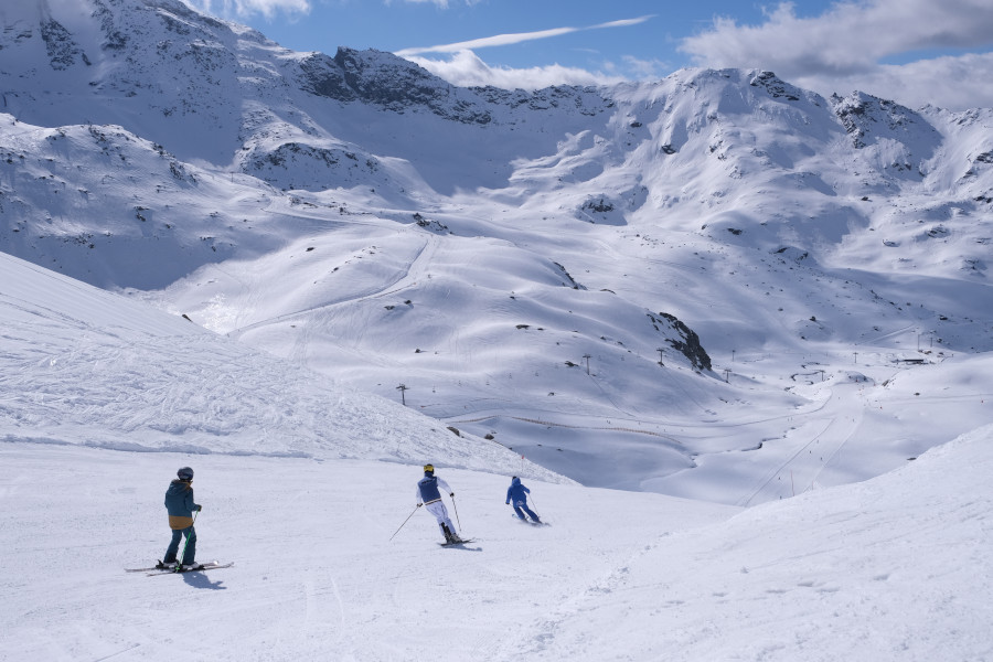 Val Thorens: 100+ km pistes en heerlijke lange afdalingen