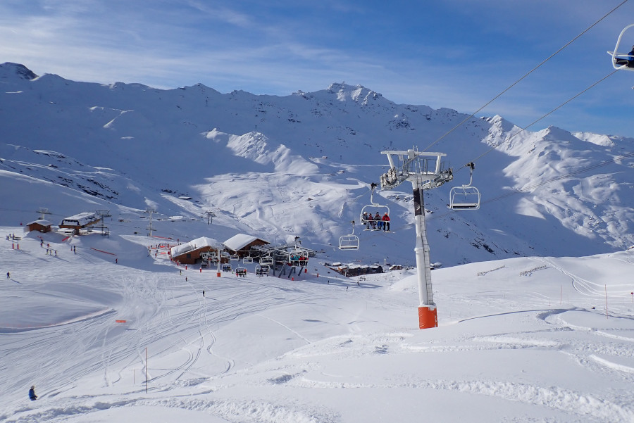 Een hele andere sfeer in Val Thorens