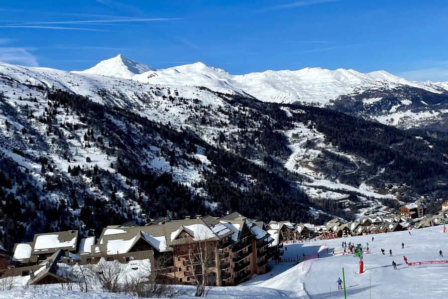 Veel accommodaties aan de piste in Valmeinier.