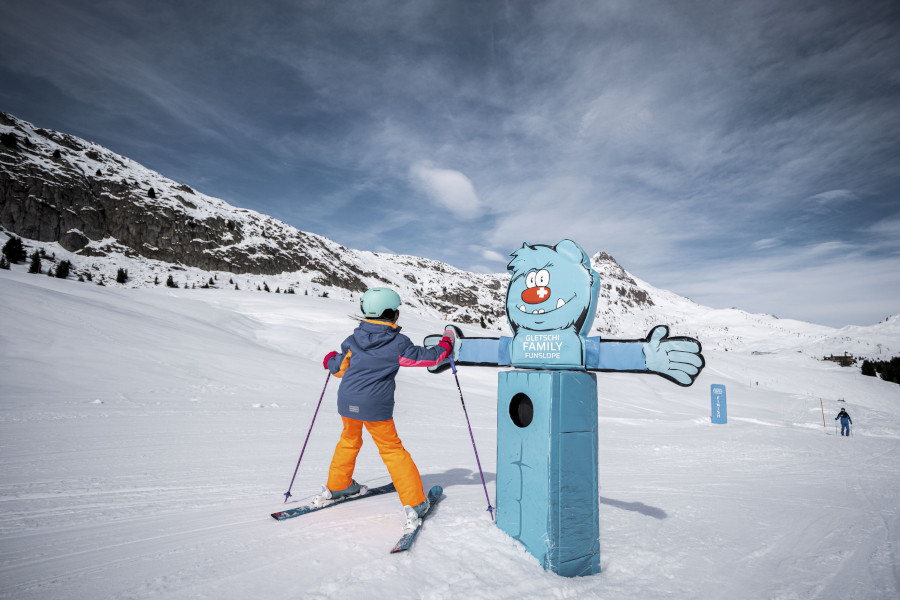 De Gletschi Family Funslope in Aletsch Arena (Foto: aletscharena.ch - Christian Pfammatter)