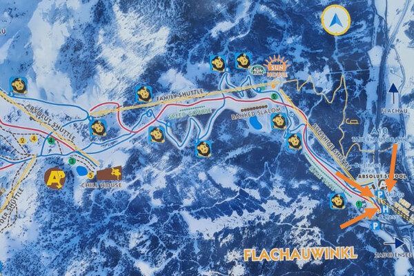 Winkl link Flachauwinkl Zauchensee