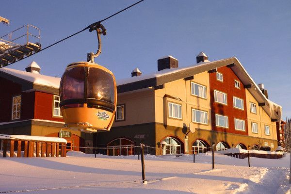 Wintersporten in Canada - big white