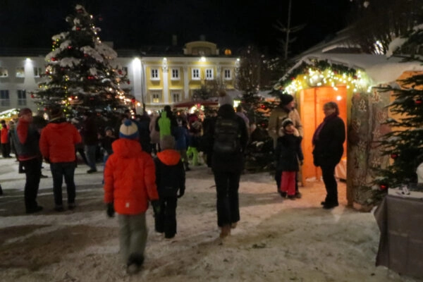 Wintersport kerstvakantie - een bezoek aan de kerstmarkt