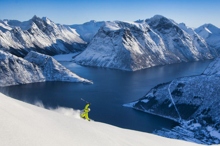 Wintersport in Noorwegen