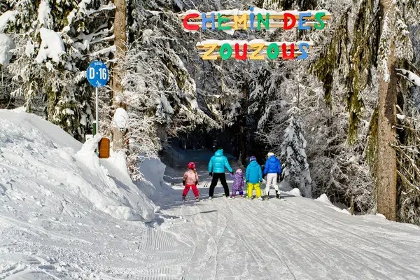 Speciale pistes voor kinderen in Morzine